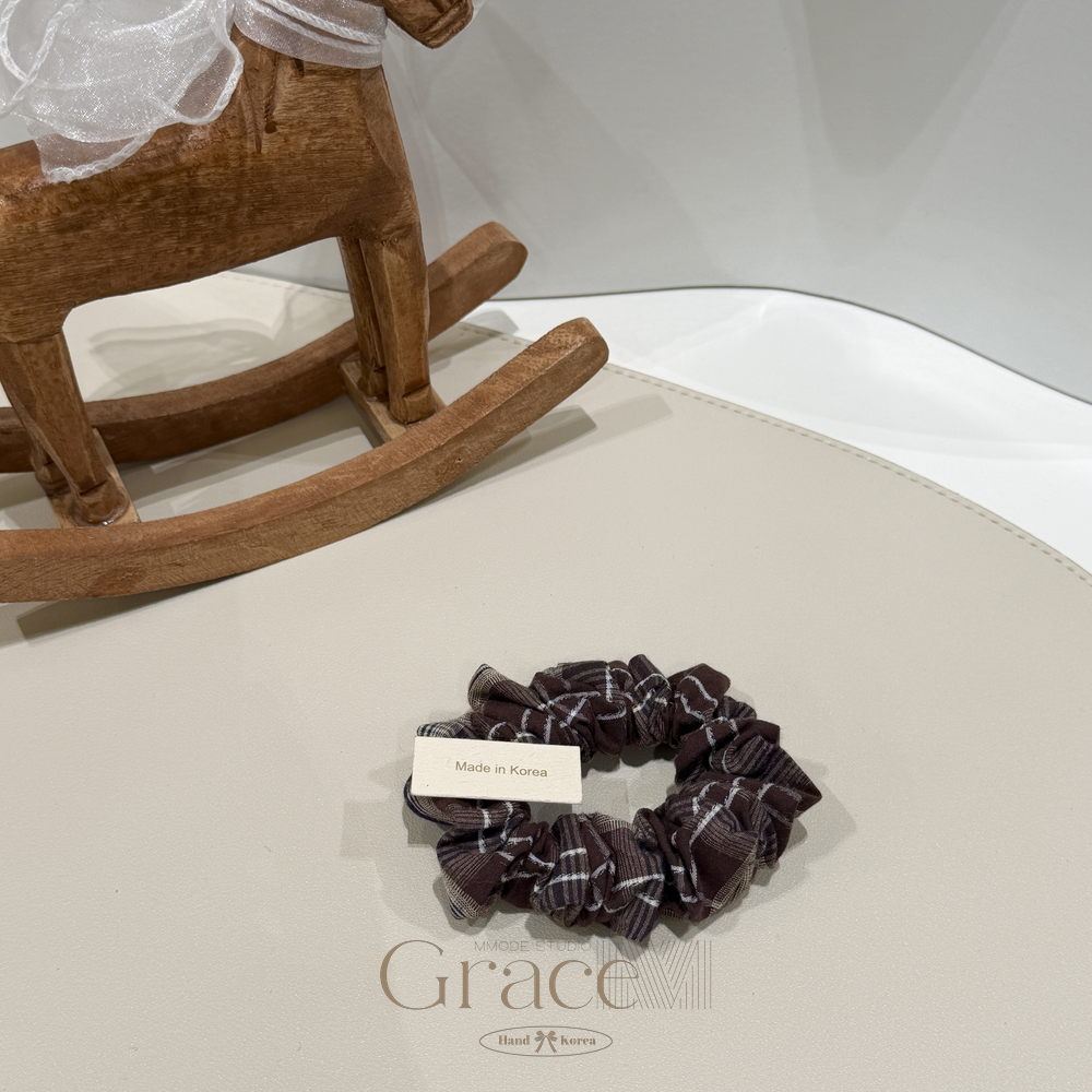 「栗子明星」韩国25秋冬百搭发绳发圈肠圈丸子头