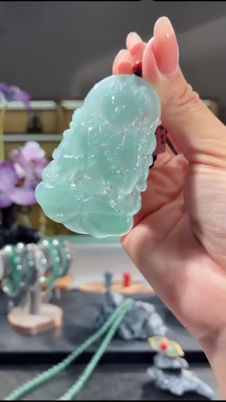 吊坠(不含链)未镶嵌翡翠度母