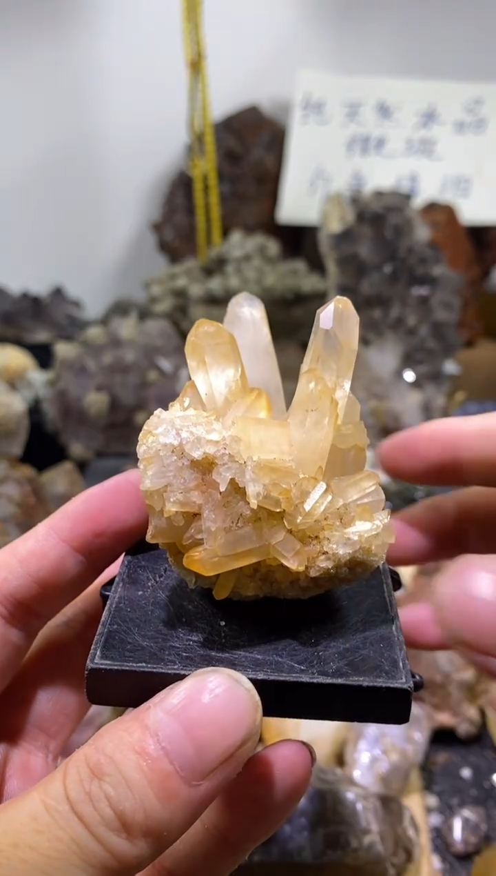 未镶嵌珠宝半成品水晶6号马岛晶簇