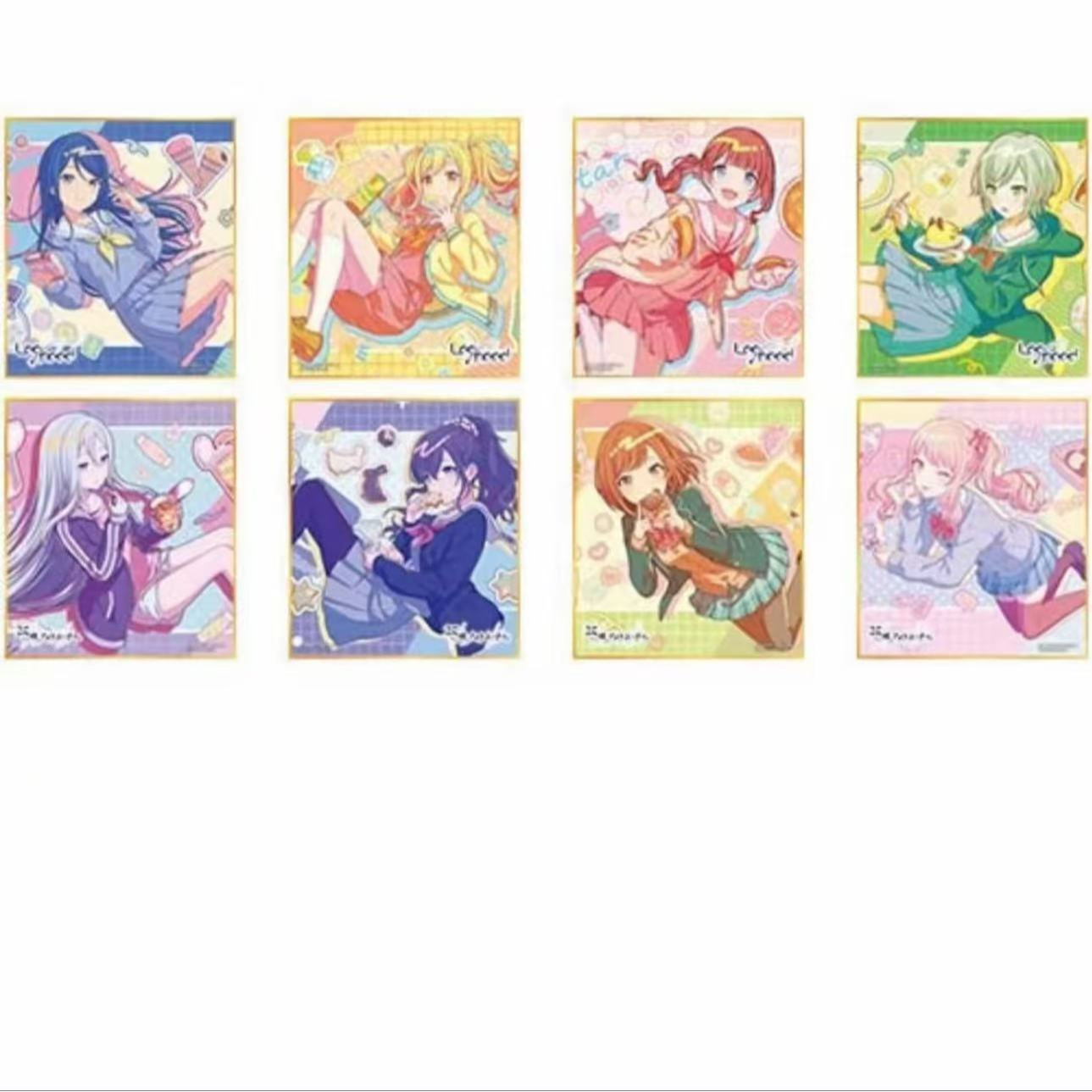 日谷正版 世界计划 pjsk 初音未来 生日系列色纸 B盒 盲盒代拆