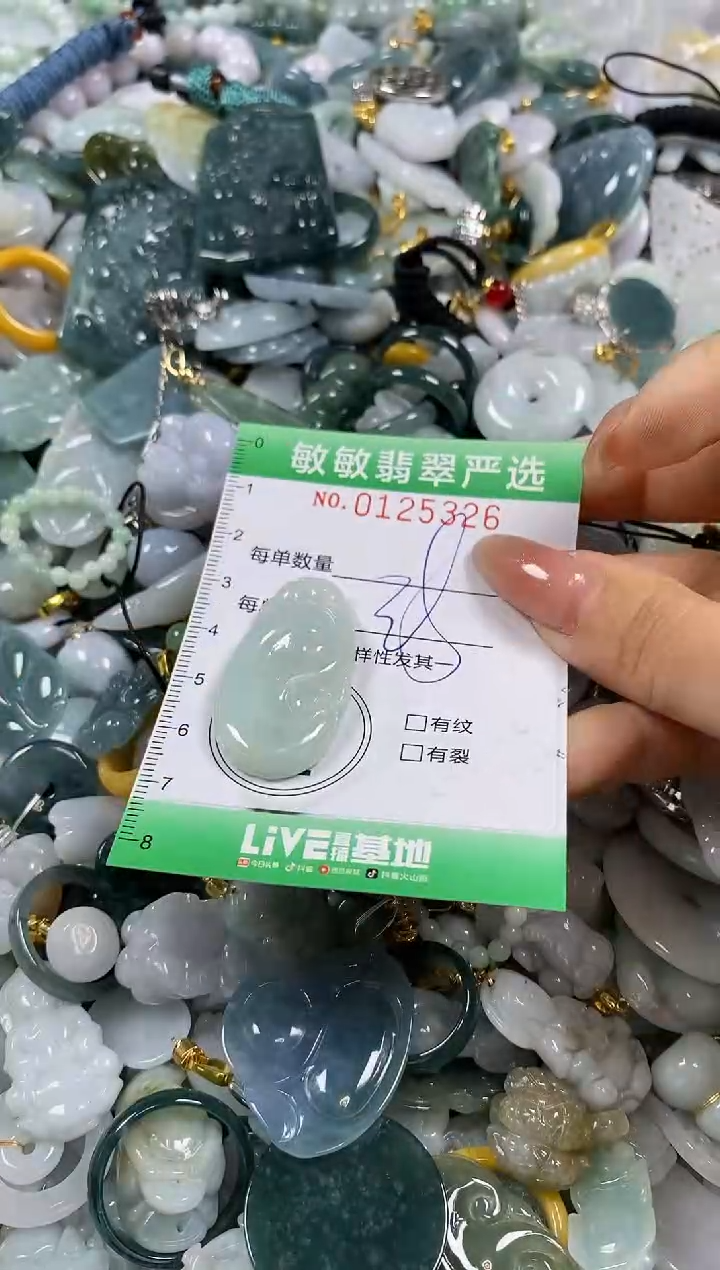 【闪购商品】翡翠颈饰未镶嵌闪购0125326