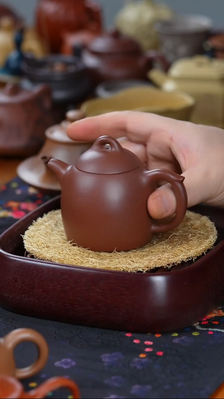 茶壶紫砂秦权 170CC 底槽清 