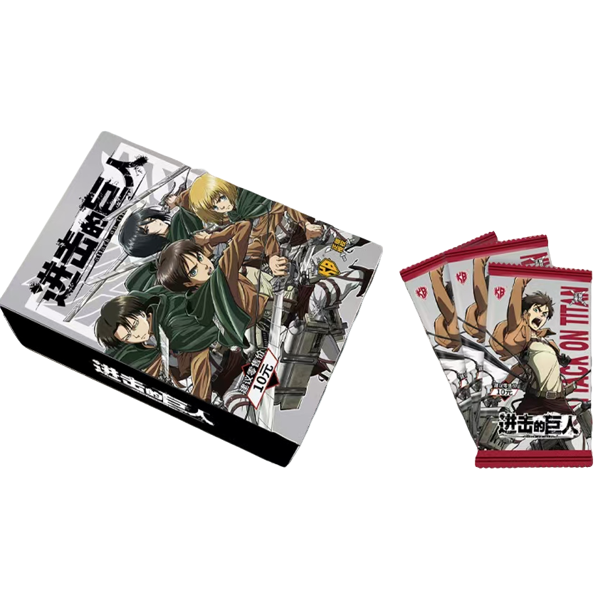 【叠叠】卡宝文创 进击的巨人收藏卡牌盲盒（代拆）