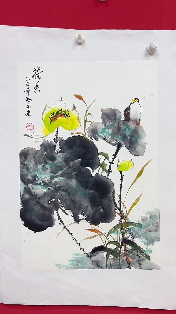 国画杨金光/山水/国画/宣纸