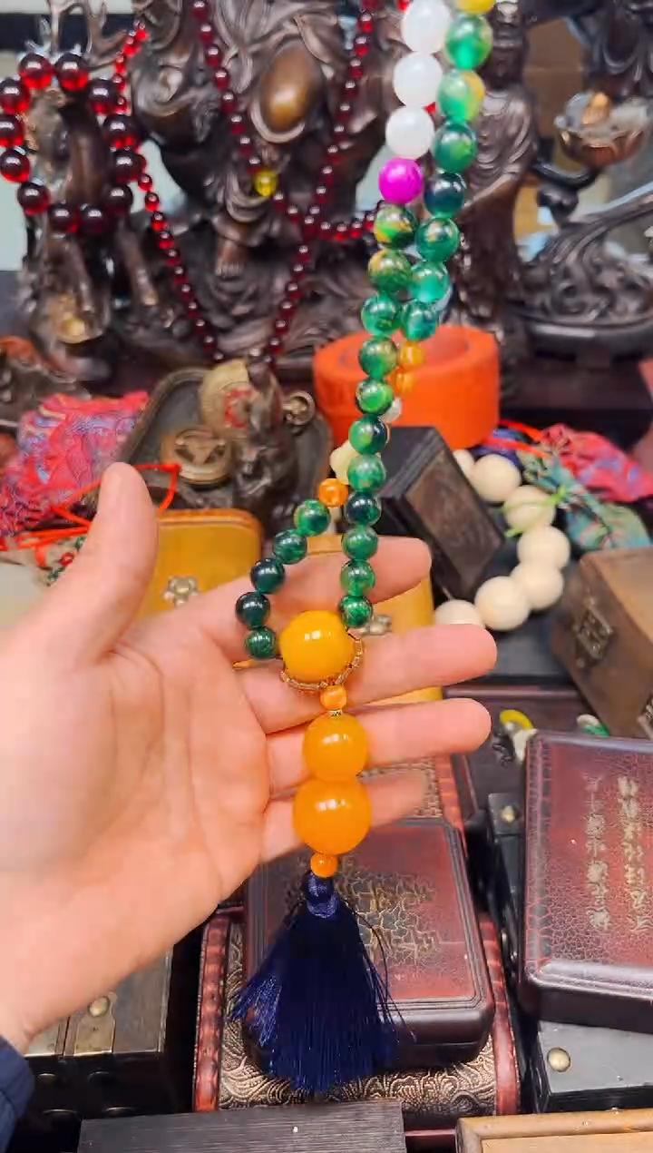 未镶嵌颈饰蜜蜡安哥精品精选链接d15