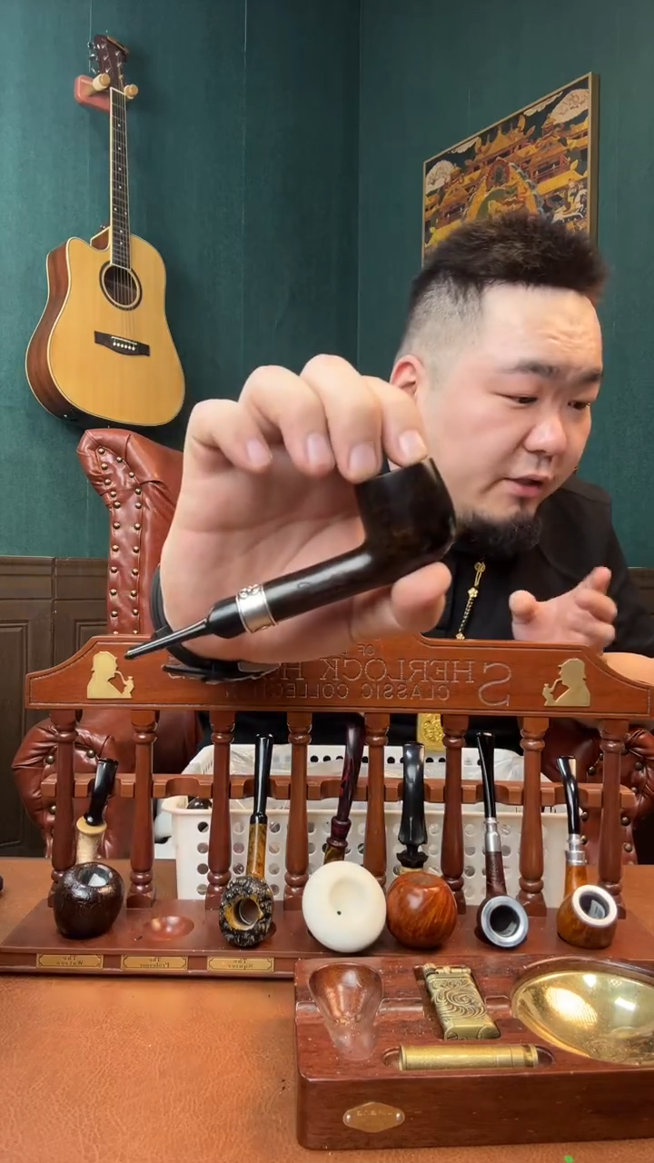 石楠木青***南意大利进口石楠木烟斗