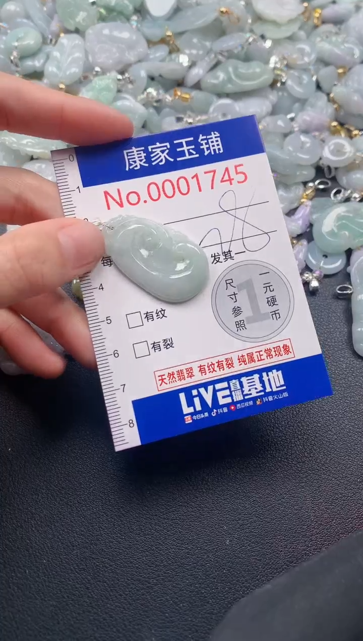 吊坠(不含链)未镶嵌翡翠1745
