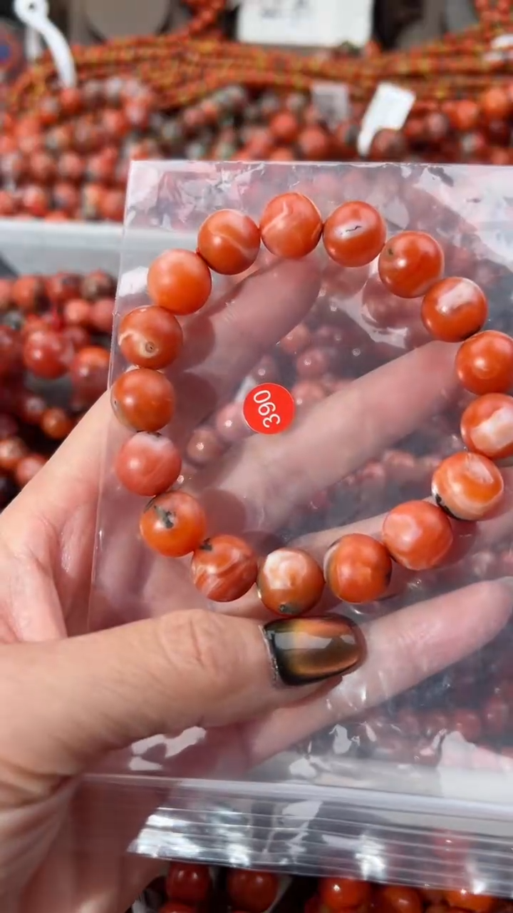 【闪购商品】南红玛瑙手串未镶嵌12