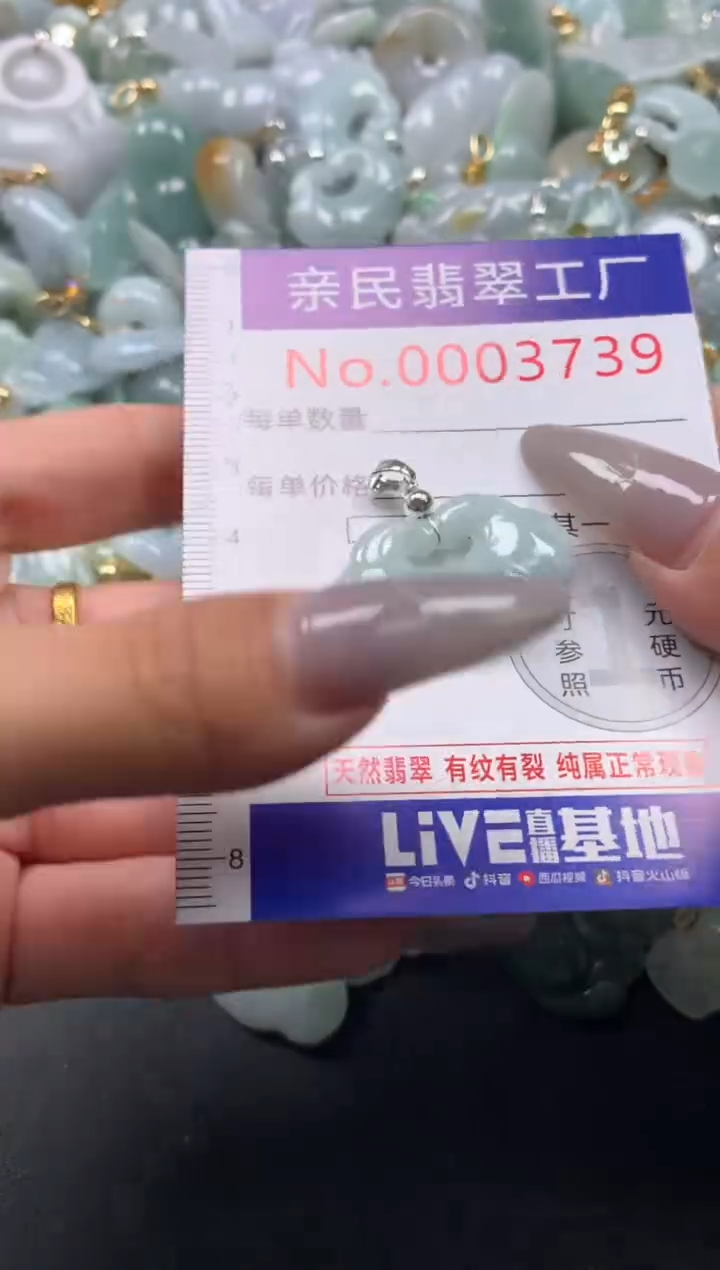 颈饰未镶嵌翡翠3739