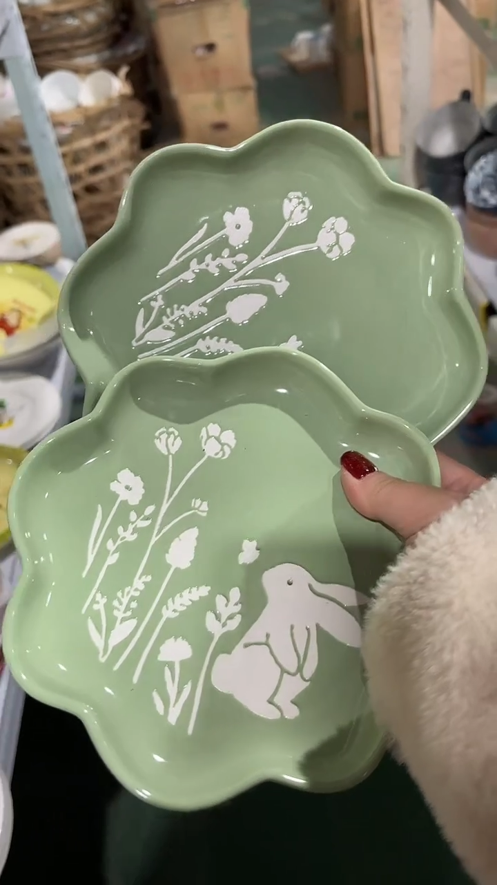 陶瓷手柄款家湖高温陶瓷杯 微瑕