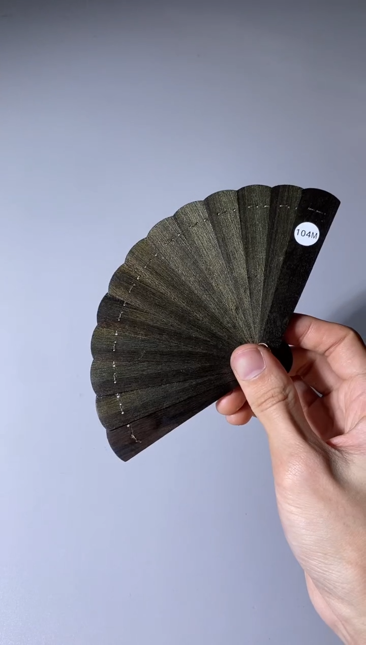 【闪购商品】金丝楠104号10cm金丝楠迷你扇