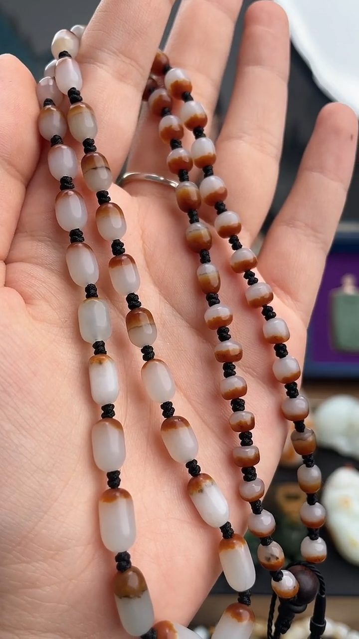 和田玉未镶嵌颈饰5.24SS多样性拍一发一15