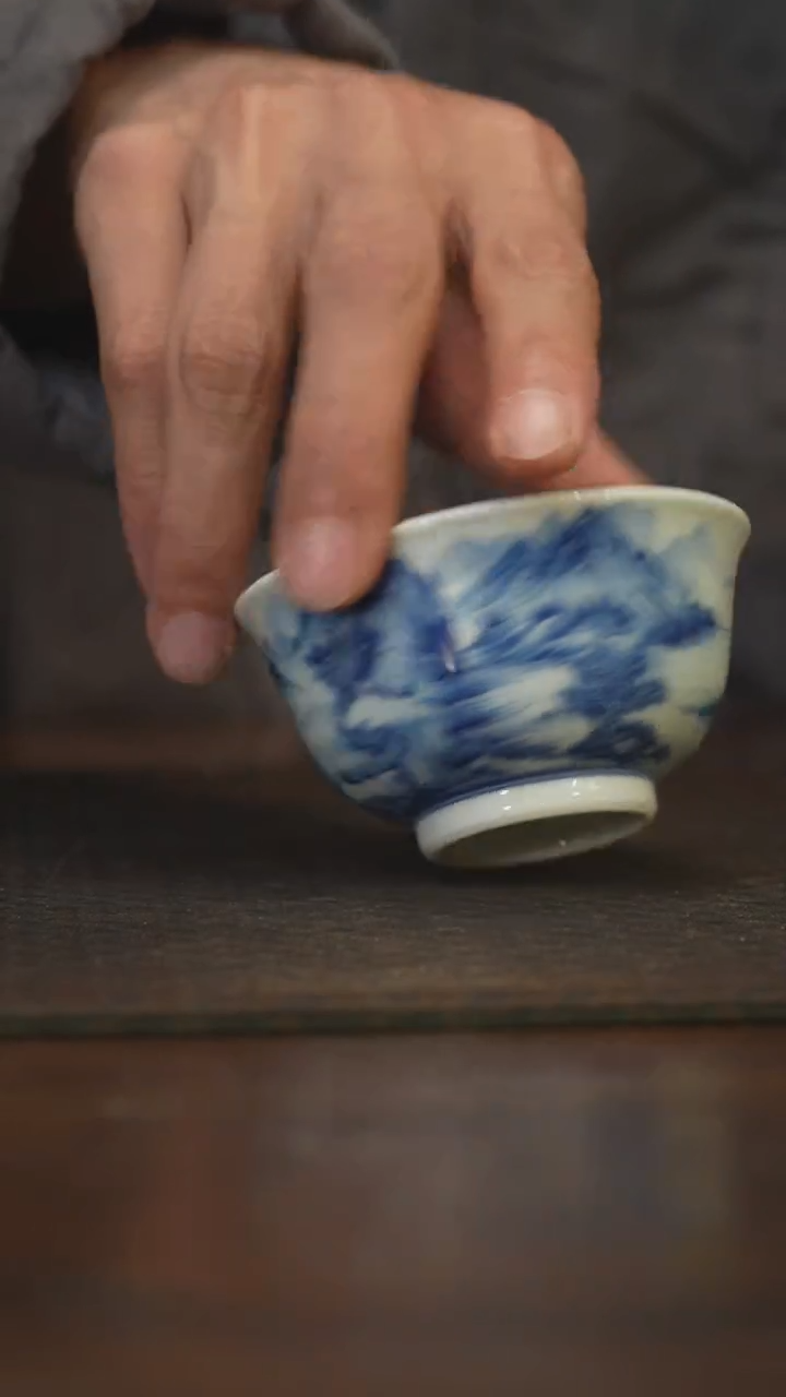 瓷片柴窑青花破价福利