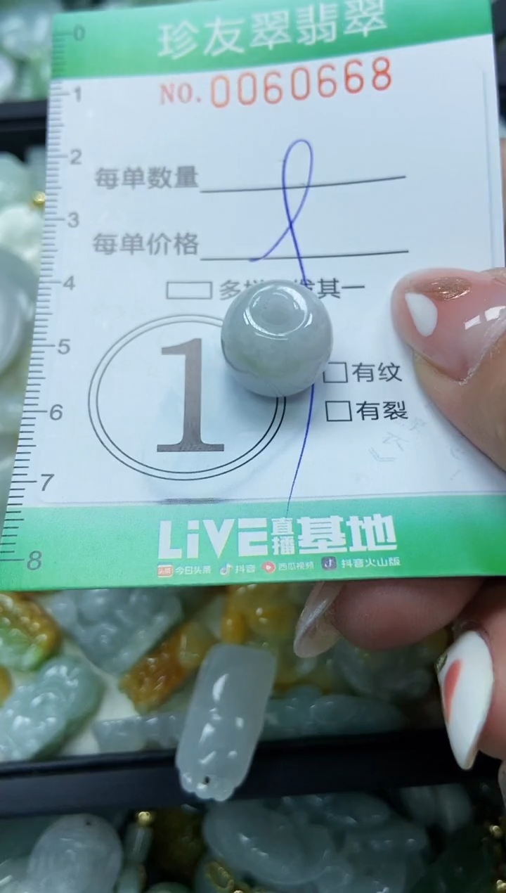 【闪购商品】翡翠颈饰未镶嵌闪购0060668