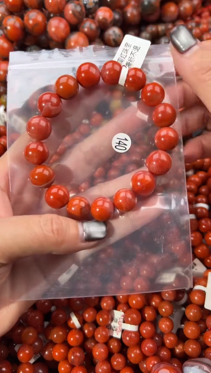 未镶嵌手串南红玛瑙12+