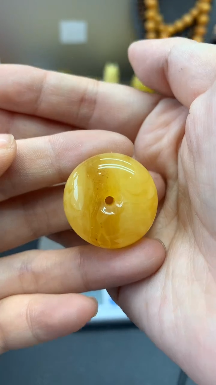 【闪购商品】未镶嵌琥珀珠宝奇石2945