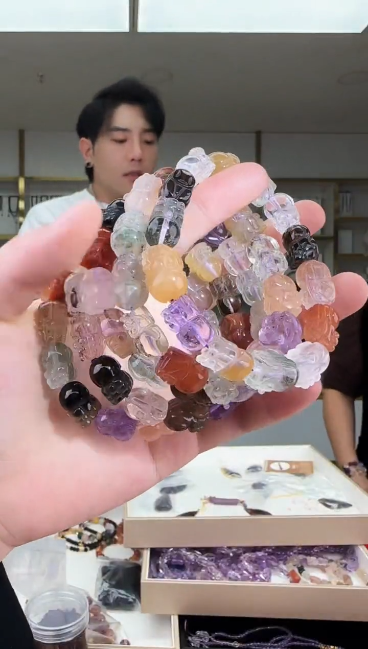 【闪购商品】水晶貔貅手串多样性发一件未镶嵌 