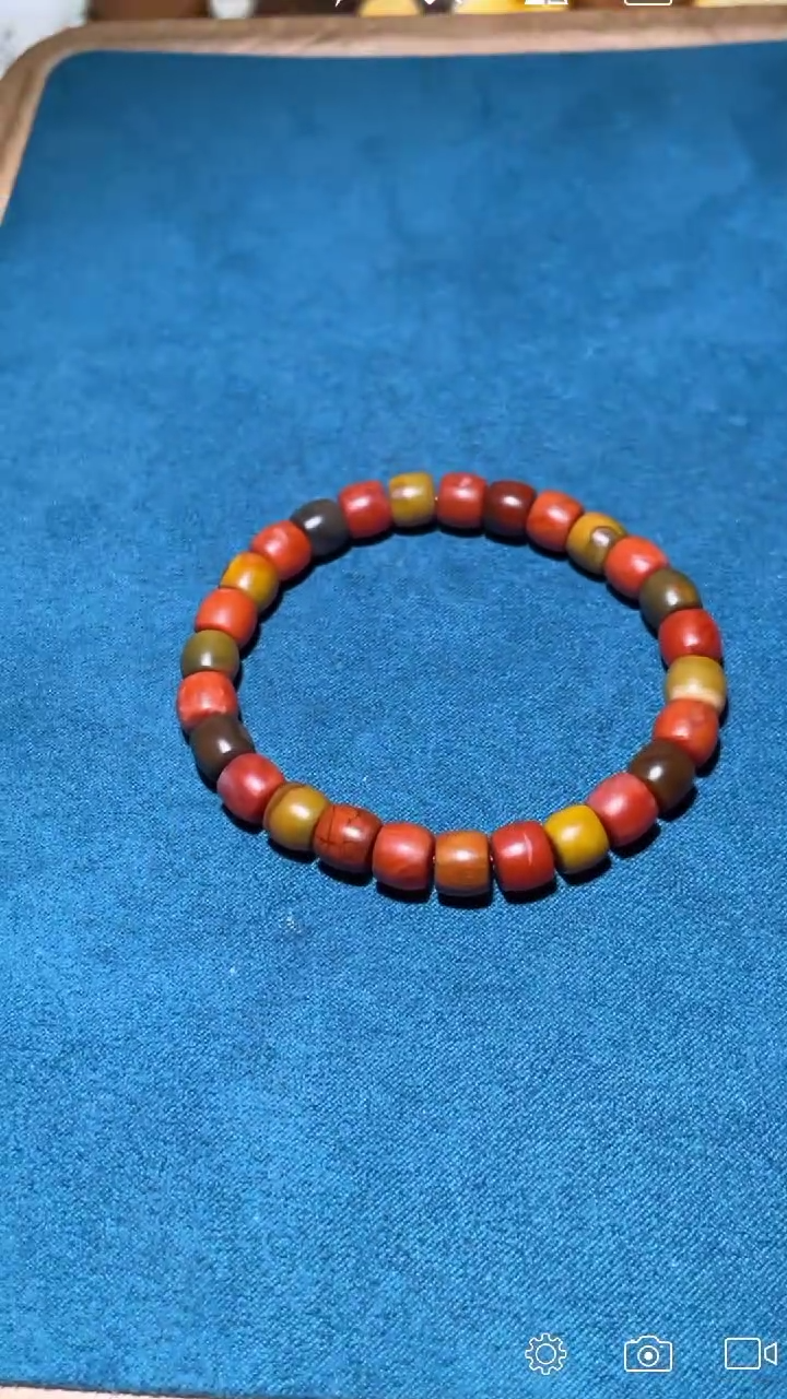 【闪购商品】南红玛瑙CC未镶嵌包浆直切手串卡7+