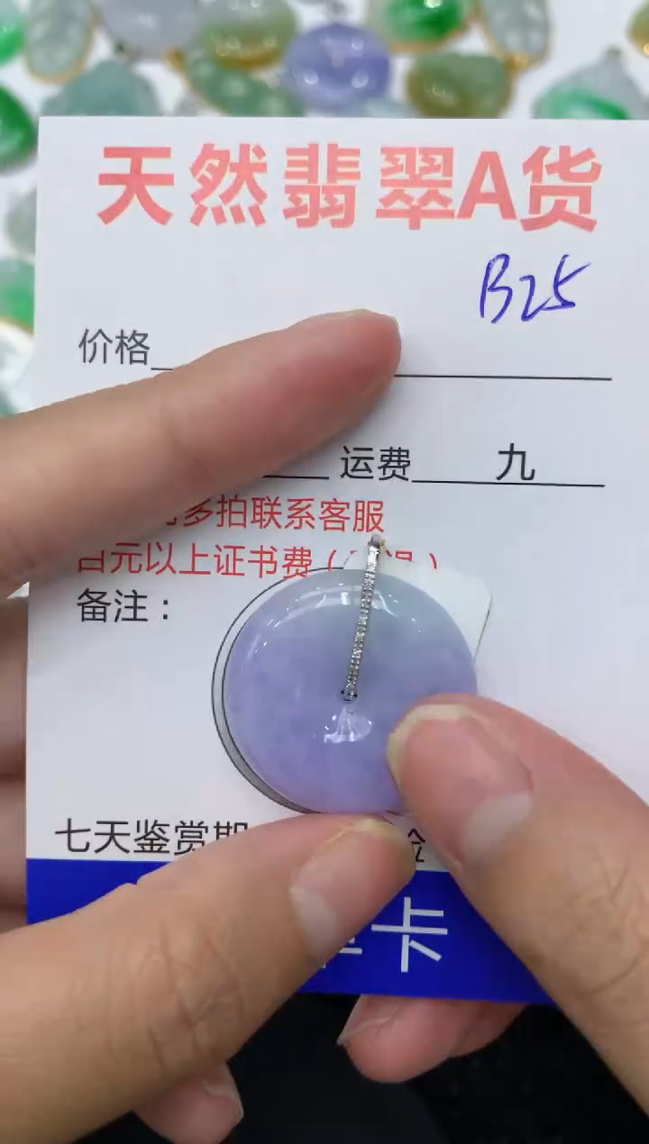 【闪购商品】翡翠颈饰18K金镶嵌111111111