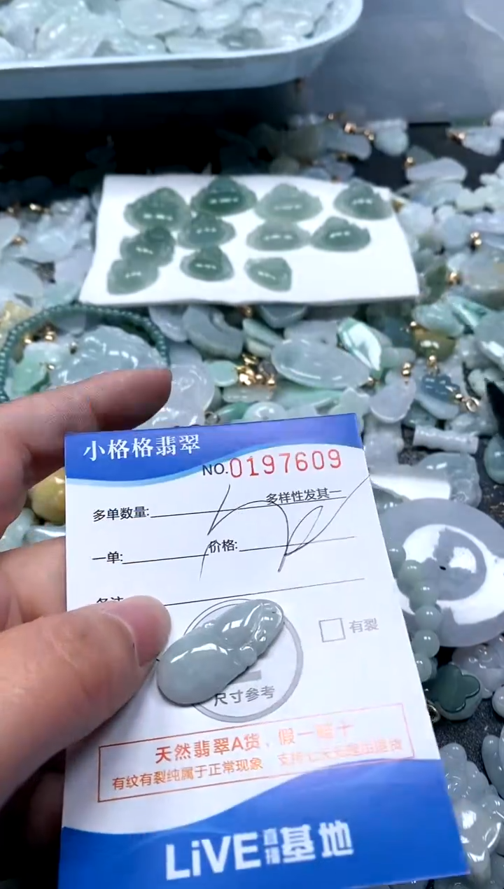 【闪购商品】翡翠颈饰未镶嵌闪购商品0197609