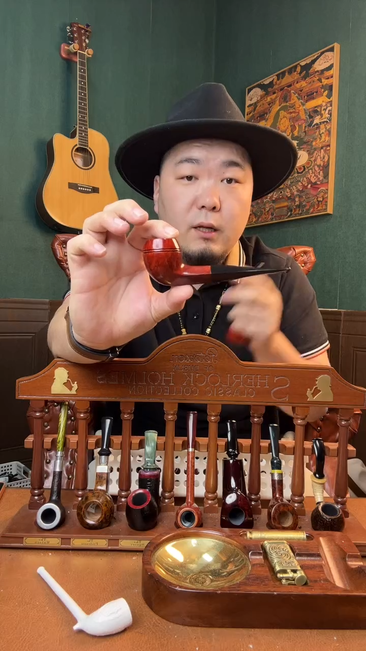 石楠木木雕款意大利进口石楠木烟斗
