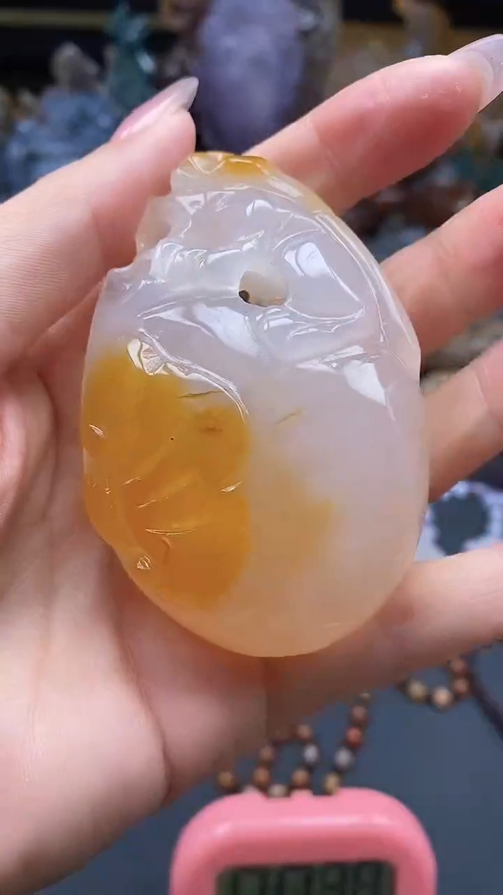 【闪购商品】玛瑙/玉髓颈饰未镶嵌dd