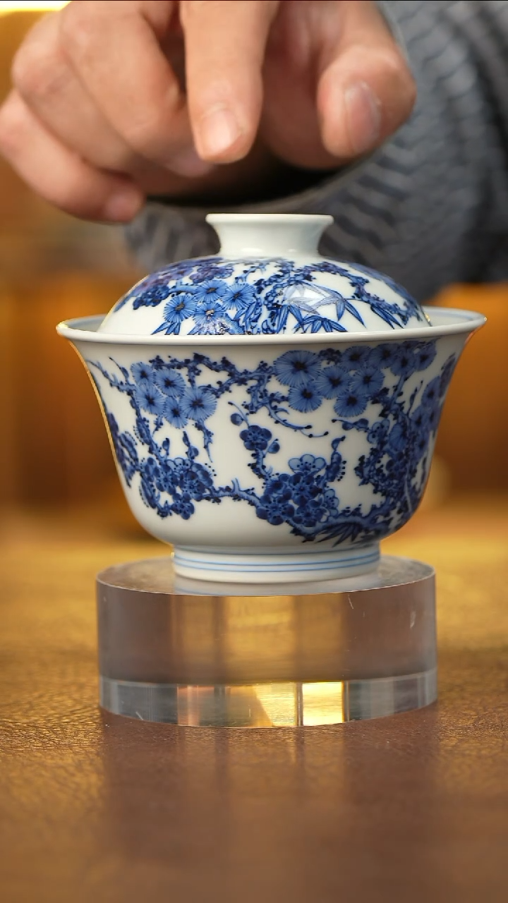 J*.景德镇手工手绘茶器