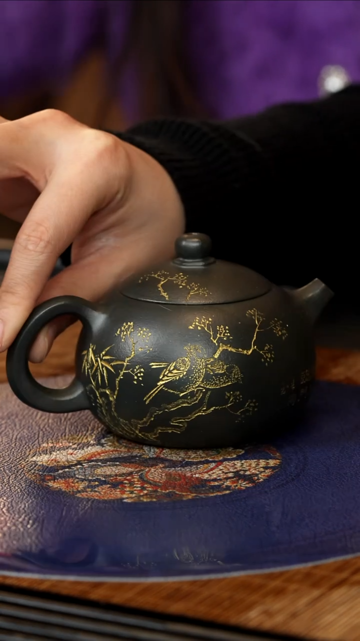 【闪购商品】紫砂茶壶WXJ 天青朱泥 西施 200cc