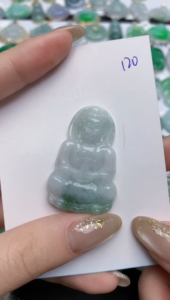 【闪购商品】翡翠颈饰未镶嵌 天然缅甸翡翠A货