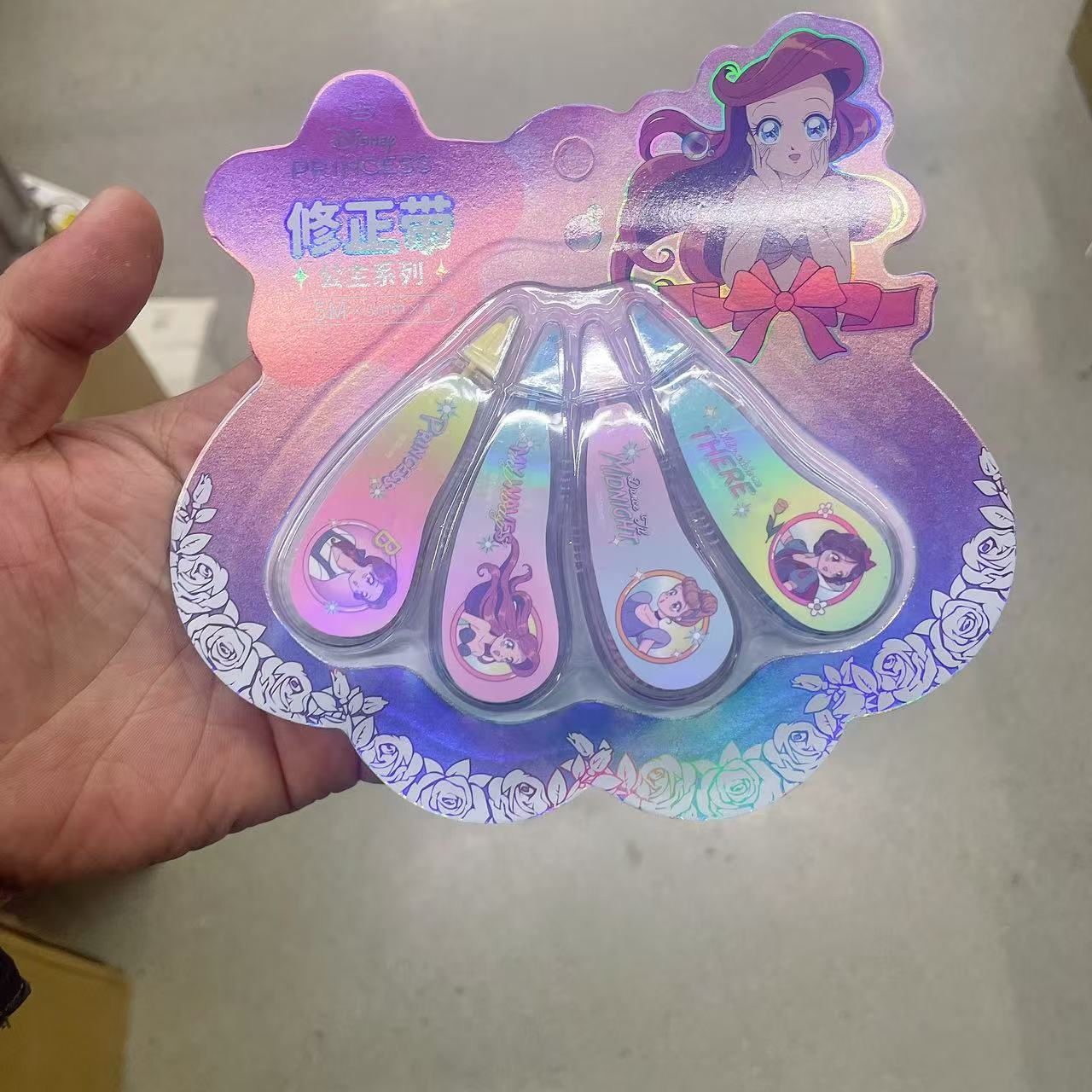 8927 公主系列修正带(4枚入)