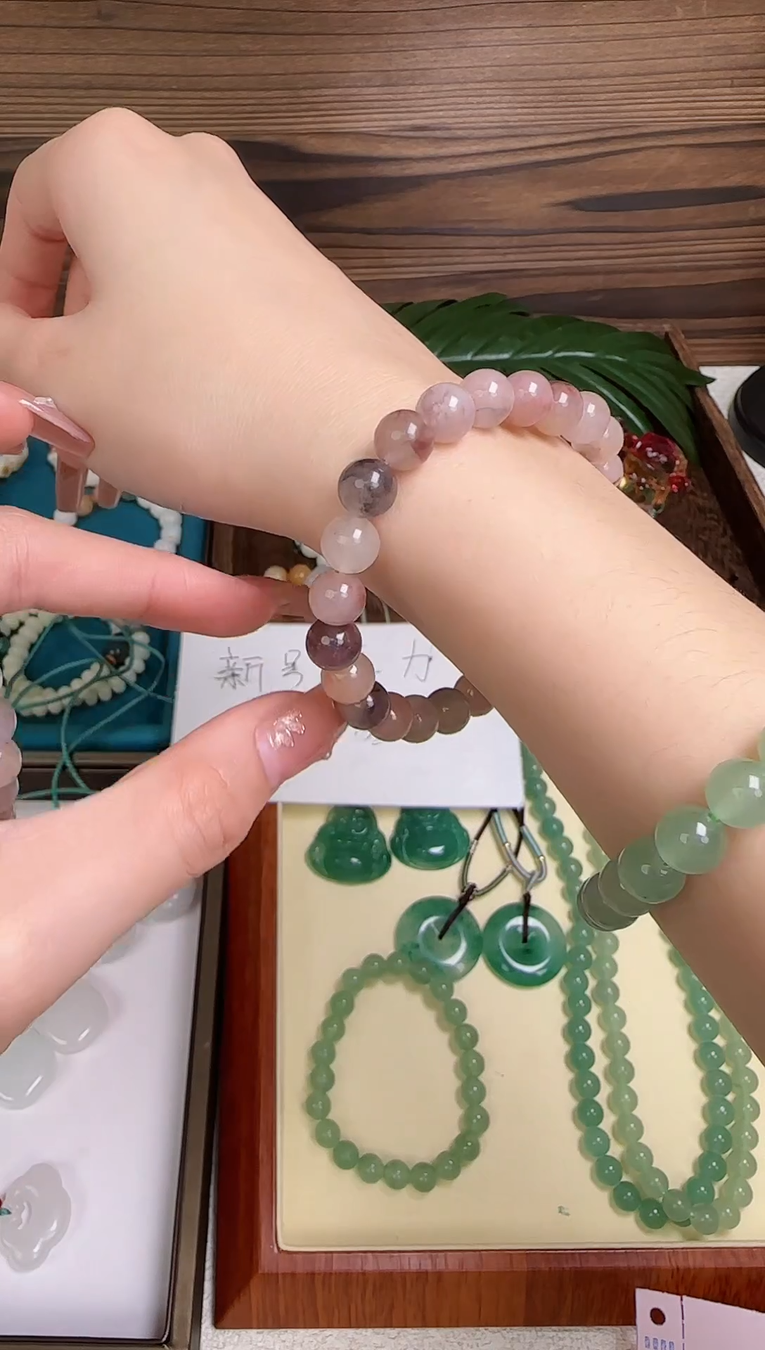 【闪购商品】石英质玉手串未镶嵌手串