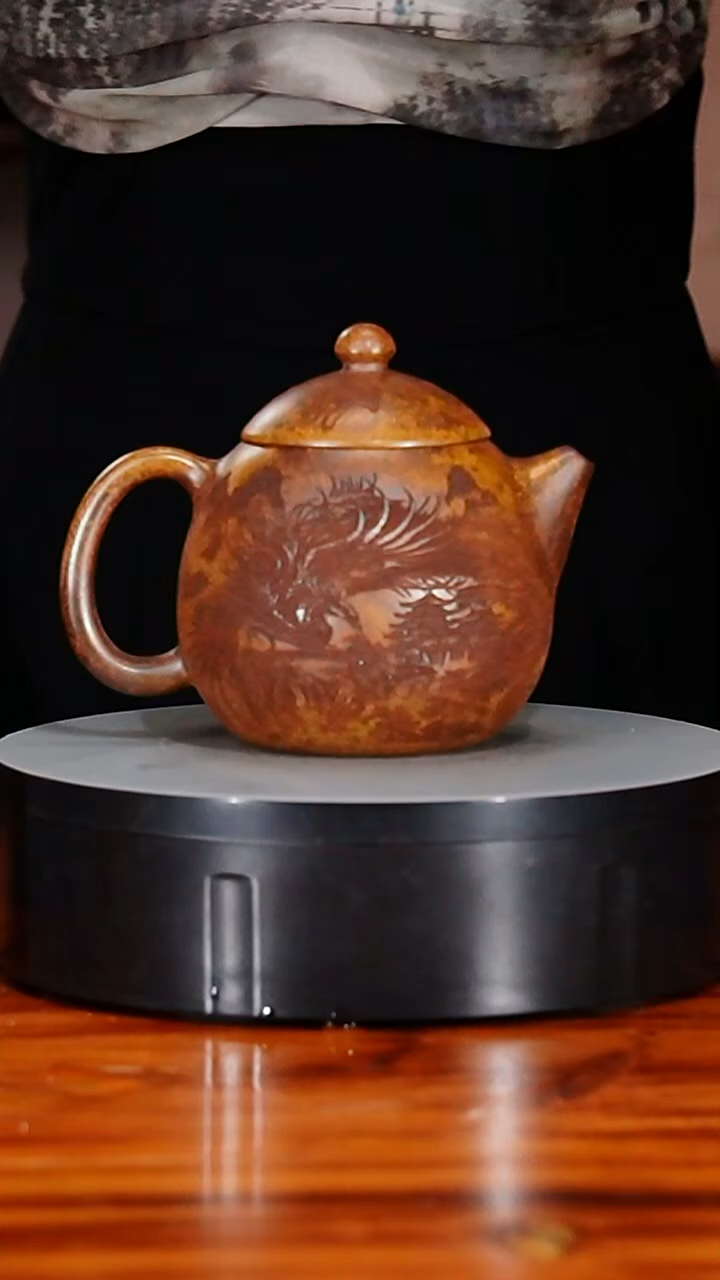 宜兴原矿紫砂壶茶壶500C