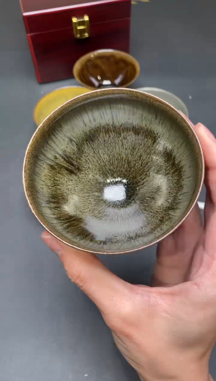 茶盏242@@建窑建盏主人杯