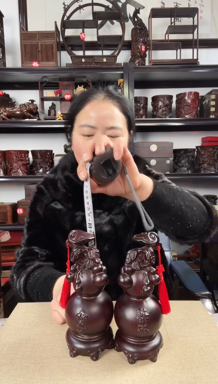 木老李红木工艺品葫芦