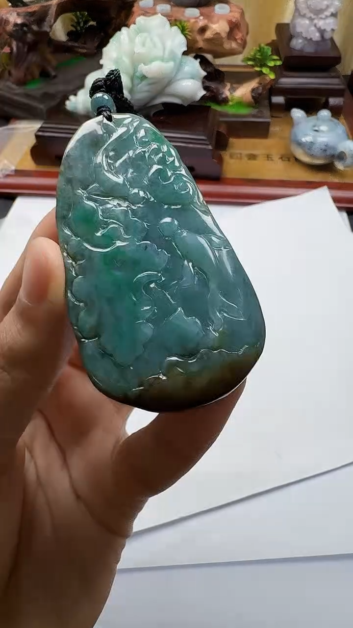 吊坠(不含链)未镶嵌翡翠1