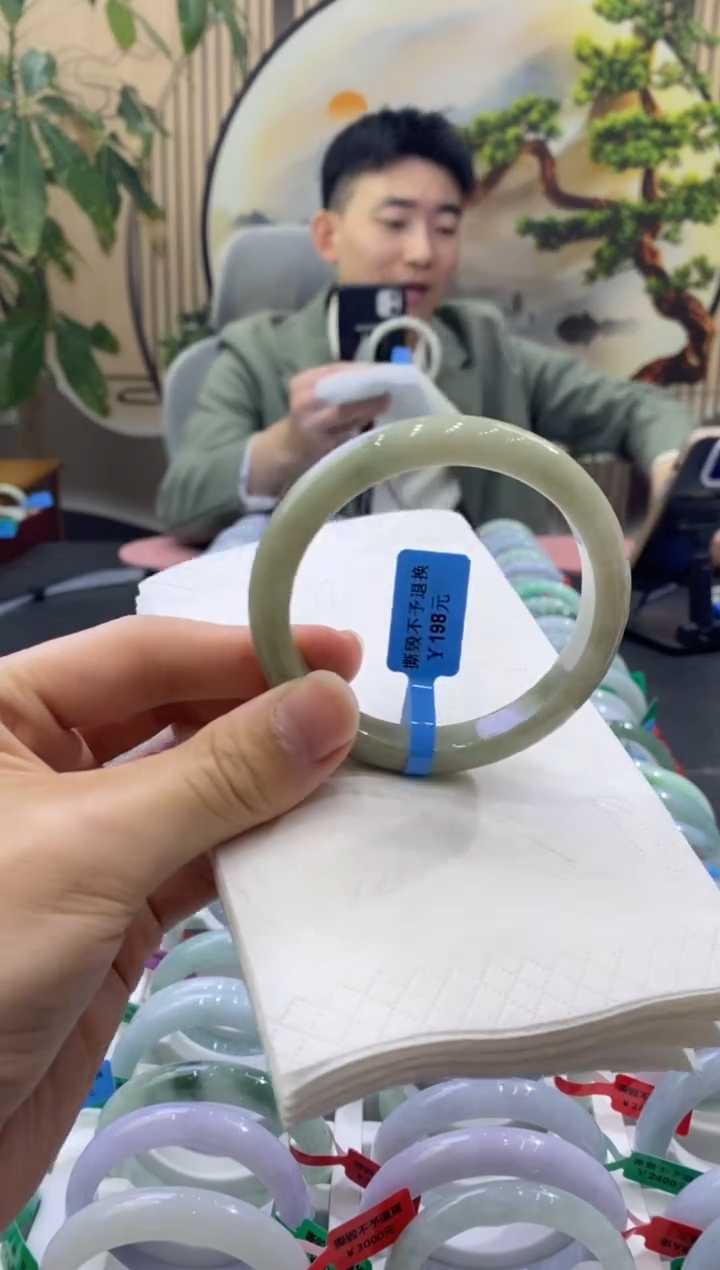 未镶嵌手镯翡翠1603