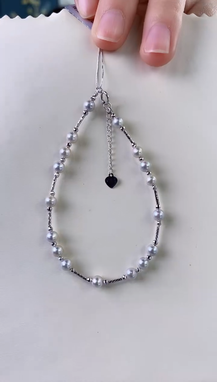 【闪购商品】海水珍珠手链18K金镶嵌4-4.5真多麻手链