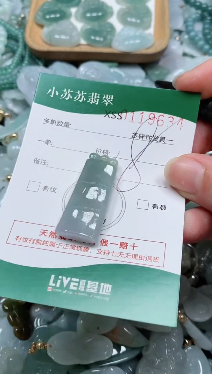 【闪购商品】翡翠颈饰未镶嵌闪购商品0119634