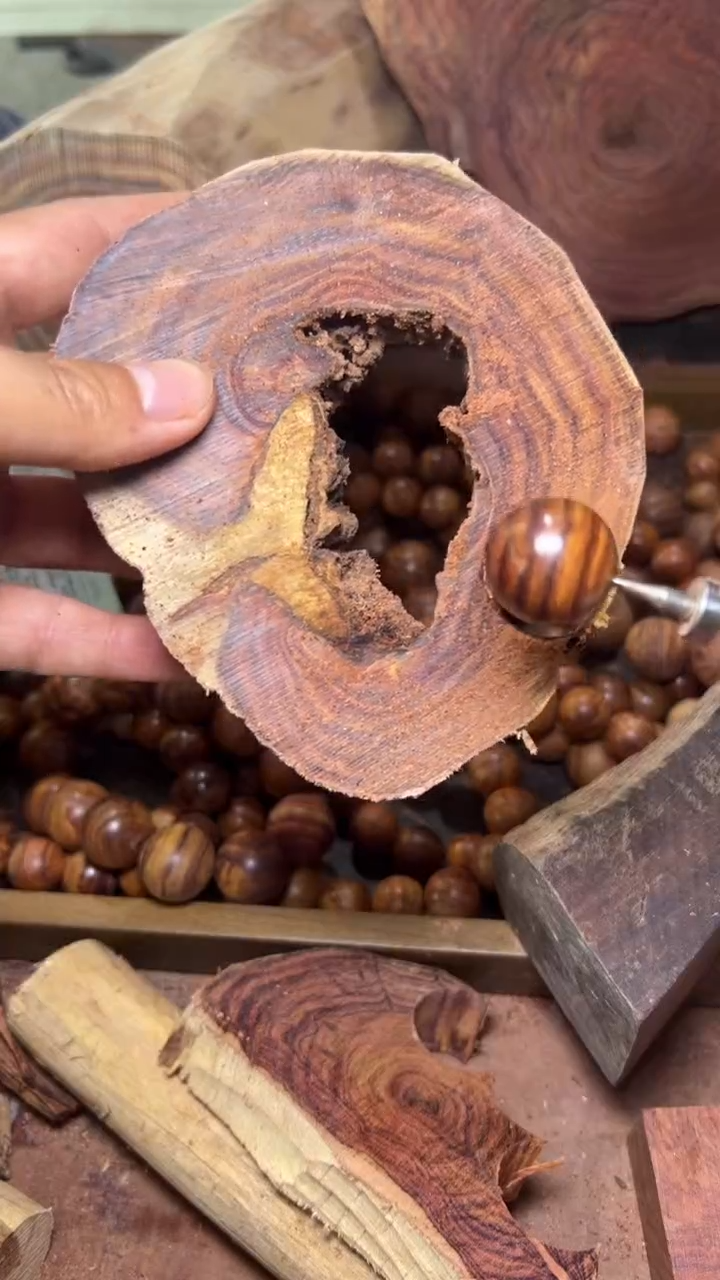 手串黄花梨/降香黄檀海南黄花梨1.5单圈15颗手串定制，不退不换