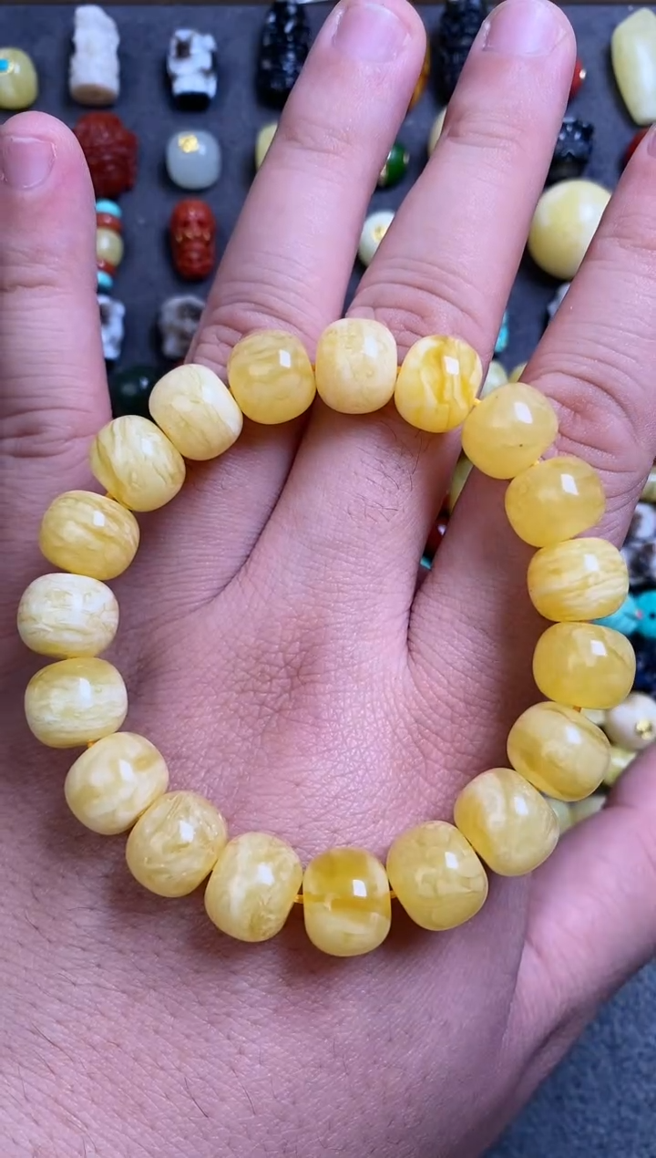 【闪购商品】蜜蜡珠宝奇石未镶嵌12mm