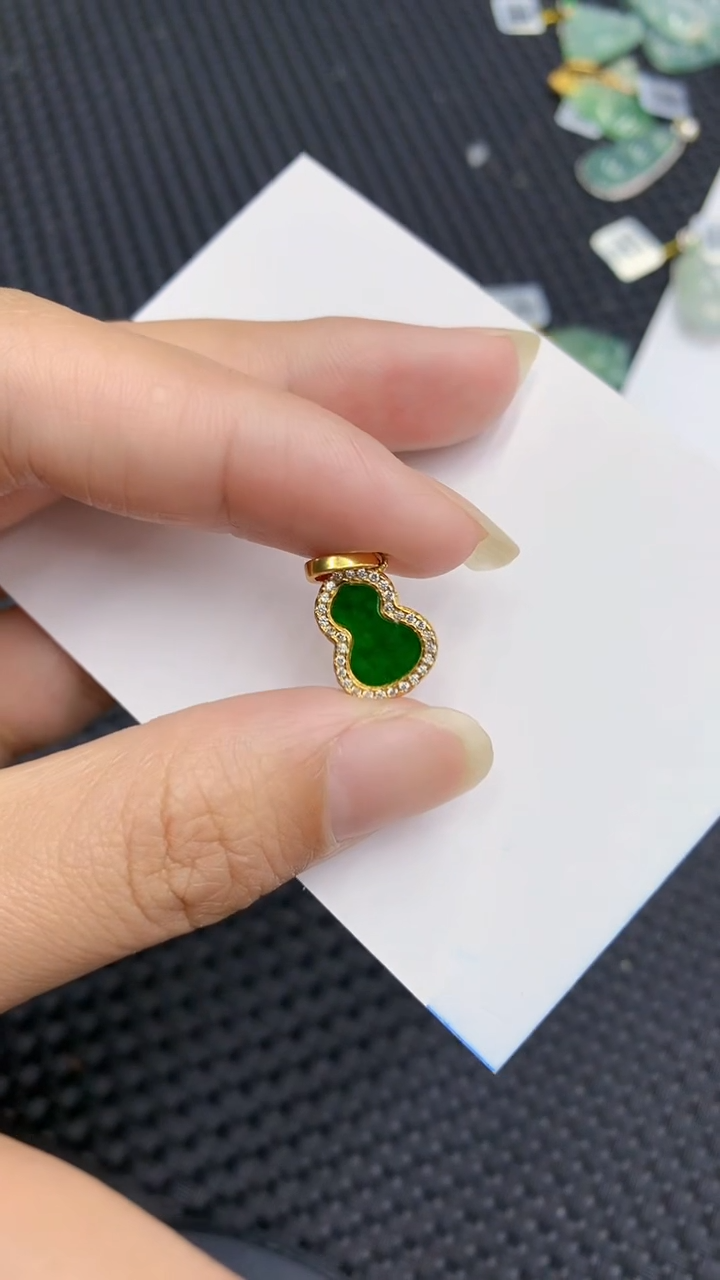 【闪购商品】翡翠颈饰银S925镶嵌            8