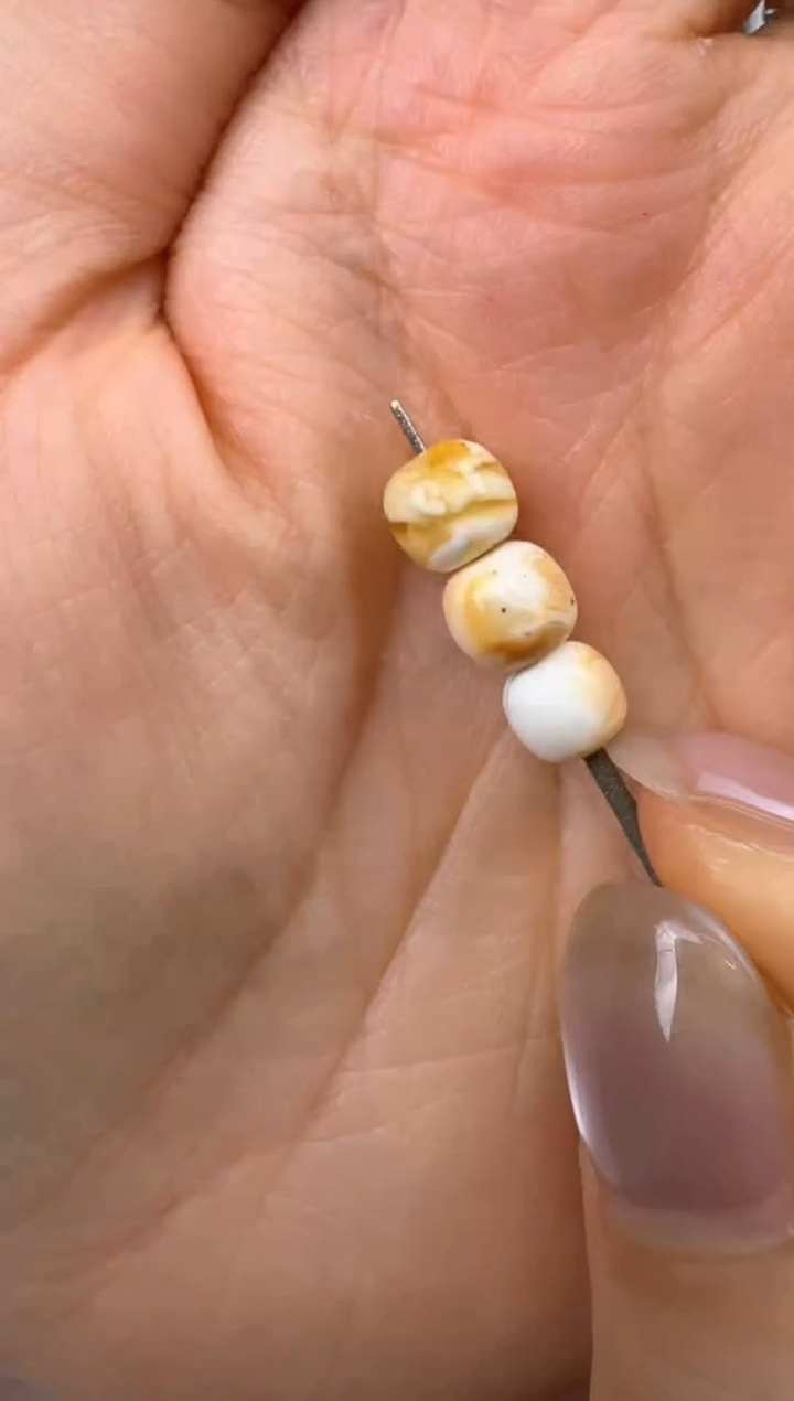 裸石蜜蜡未镶嵌珠子 7mm