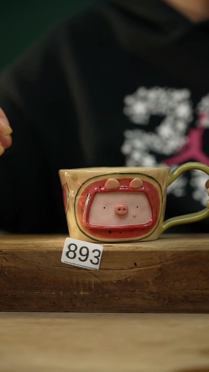 【闪购商品】瓷片手绘·杯/设计师 xudu 款