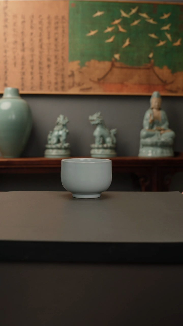【闪购商品】杯仿古釉原矿 罗汉