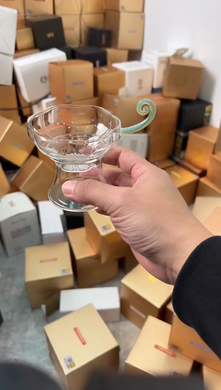 【闪购商品】茶盏@@禾墨 予乐茶漏青玉色