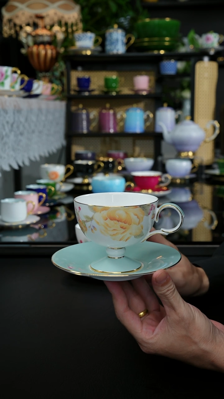 牡丹咖啡杯，，，，，，，