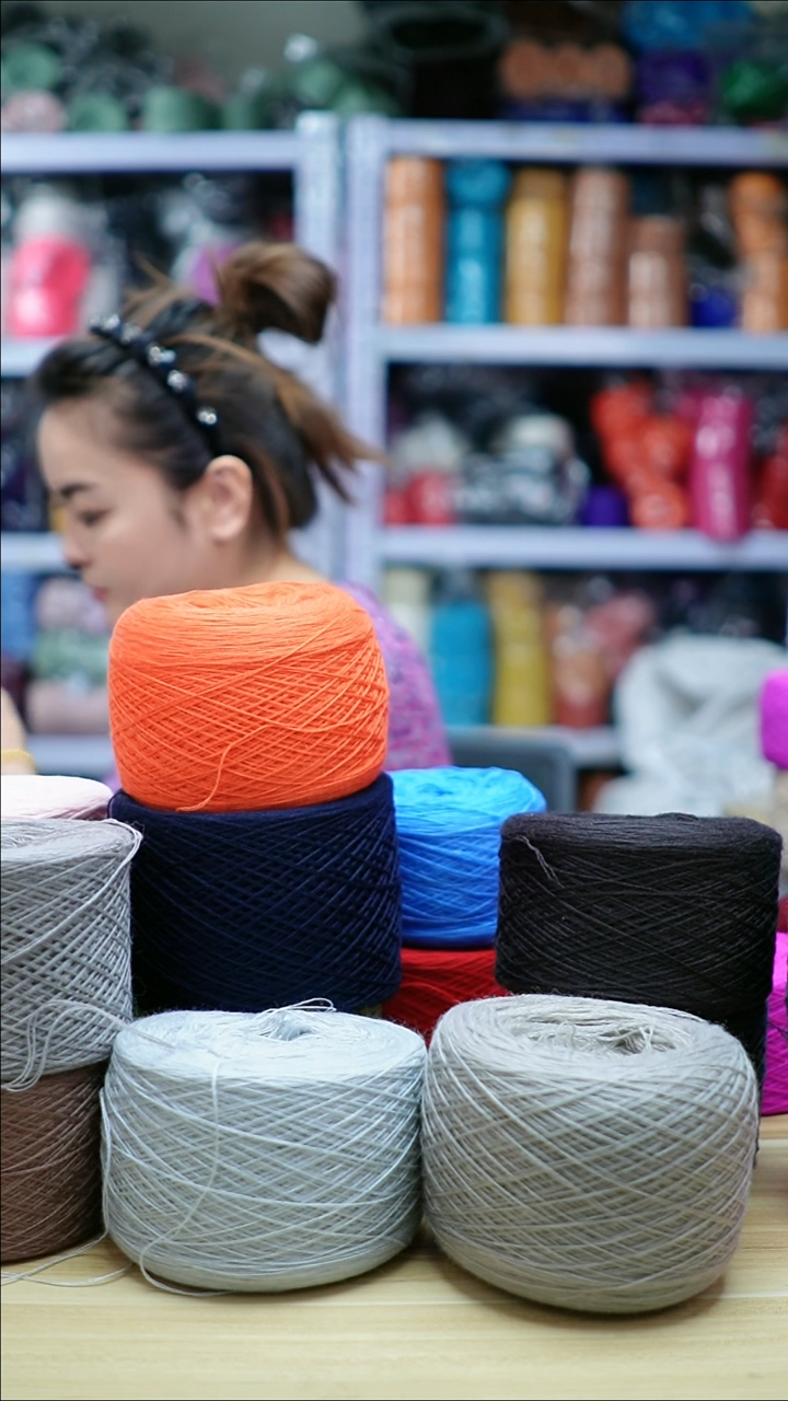 羊毛欢姐手编线A140