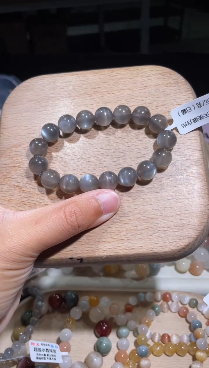 【闪购商品】月光石手链未镶嵌18号多样性发货一Q 11+15手围
