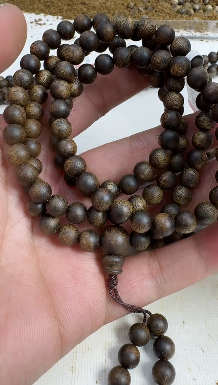 【闪购商品】沉香手串乌身0.7规格多圈21克