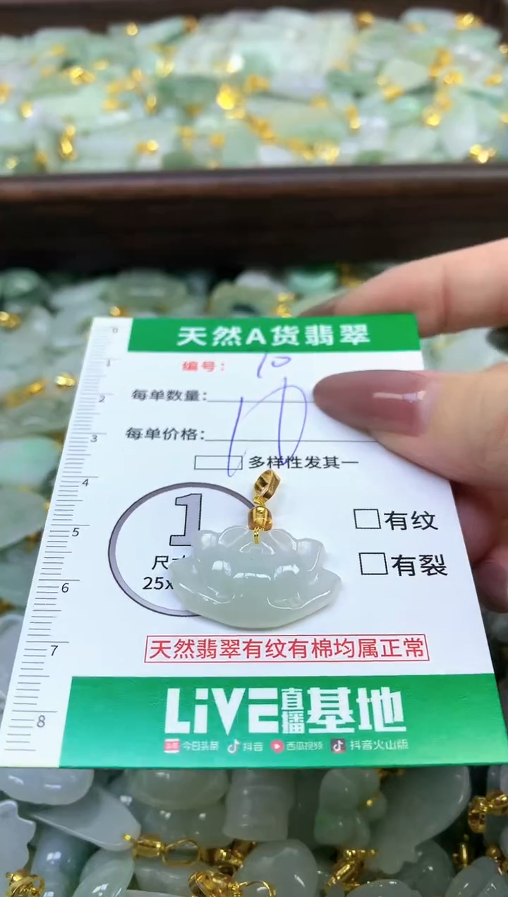 颈饰未镶嵌翡翠纯天然缅甸A货翡翠